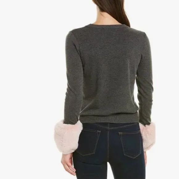 Milly Puff Sleeve Sweater NWT
